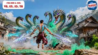 Dragon God Cultivates For 1000 Years, Giant Evil Serpent Attacks, 1 Strike Takes Its Heart For Wine