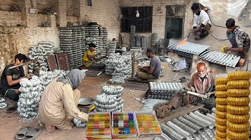 Inside the Giant Factory Where Millions of Bangles Are Made Daily! World’s Fastest Bangle Production