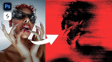 Quick Photocopy Scanline Effect in Photoshop