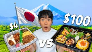 $5 VS $100 Bento Box in Japan!!