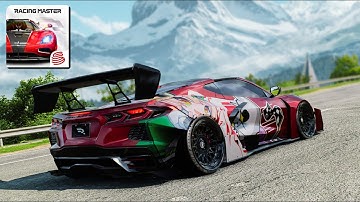 Racing Master Gameplay Corvette C8 Max Graphics