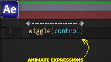 How to KEYFRAME a WIGGLE EXPRESSION in After Effects