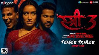 STREE 3 -  Trailer | Akshay Kumar, Shraddha Kapoor, Varun Dhawan, Rajkumar Rao | In 2025