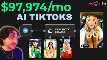 This AI System Creates Viral TikTok Shop Ads for ANY product - with 1 click (Veo 3 x n8n Tutorial)