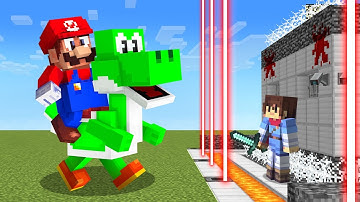 Video Games vs Security House in Minecraft