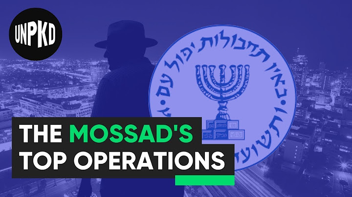 How the Mossad Became the World’s Most Powerful Spy Force | Explained