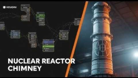 Procedural Nuclear Reactor Chimney in Houdini | Geometry Tutorial