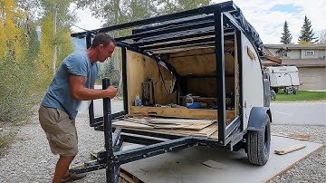 Man Builds Amazing DIY MICRO CAMPER Under $3,500 | Start to Finish by @TurnThisToThat