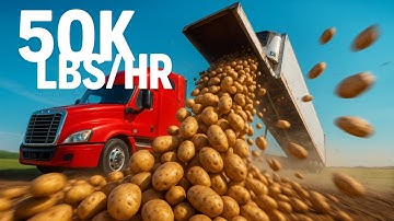 50,000 LBS/HR Potato Harvest (Full Field-to-Truck Run)