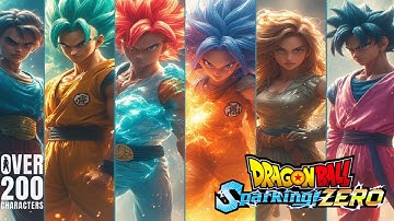 Dragon Ball: Sparking! ZERO – 200+ Characters Anniversary Trailer | Ultimate Showdown Begins!