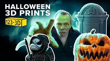 10 Awesome 3D Prints To get Ready for Halloween!