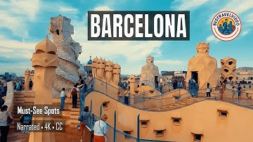 Wandeltocht door Barcelona 4K 🇪🇸 | Top 15 + Bonus (ingesproken, CC)