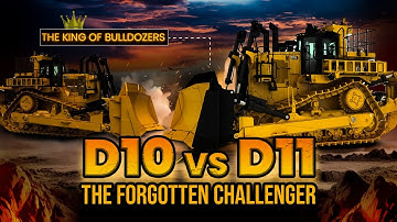 De Cat D10 versus de Cat D11: de bulldozer die de koning bijna versloeg!