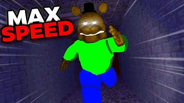 THEY ADDED FAST FREDBEAR TO BALDI