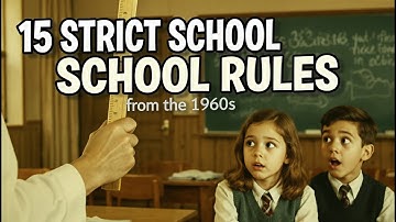15 Strict School Rules from the 1960s You’d Never Survive