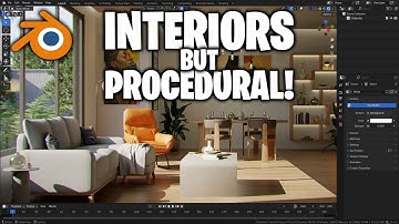 New Procedural Interiors Blender Add-On Changes Everything!