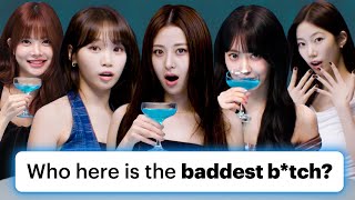 LE SSERAFIM Spill Secrets After Sipping the Truth Serum | Allure