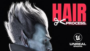 How to Create Metahuman Hair in XGEN and Unreal Engine Tutorial