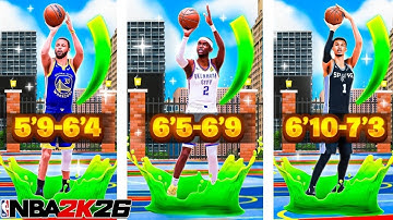 BEST JUMPSHOTS for ALL BUILDS & 3PT RATINGS on NBA 2K26 (AFTER PATCH) 🔥 Best jumpshot 2k26!