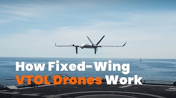 How Fixed-Wing VTOL Drones Work: Take Off Like a Helicopter, Fly Like a Plane