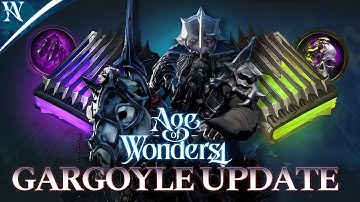 Dark Culture Rework & New onboarding —Free Gargoyle Update overview by @AndysTake Age of Wonders 4