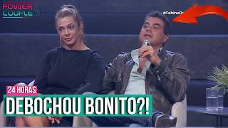 LUCAS ALFINETA DHOMINI!! FICOU SEM REAÇÃO! 'Você enlouquecer? Você é tão tranquilo' #powercouple