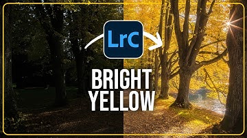Create THIS BRIGHT YELLOW Style using ONLY LIGHTROOM!