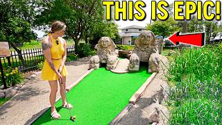 We Have Never Seen A Mini Golf Course Like This!