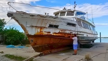Family Buys $2500 Old YACHT and Renovates it Back to New | Start to Finish by @SailingMelody
