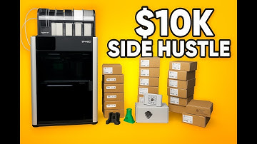 Unboxing the 3D Printer That Helped Me Hit $10K in Sales! (Bambu Lab H2D)