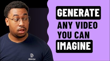 Use All the Latest AI Models to Generate Video You Can Work With I Descript AI