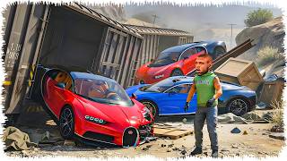 Джонни поездан БУГАТТИ тауып алды 😱 (GTA V)