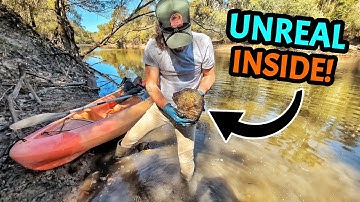 These Fossil Coral Geodes are Hiding Something INCREDIBLE Inside! Rock Hunt & Cutting Adventure!