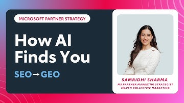 From SEO to GEO: How AI Search Ranks Microsoft Partners in 2026