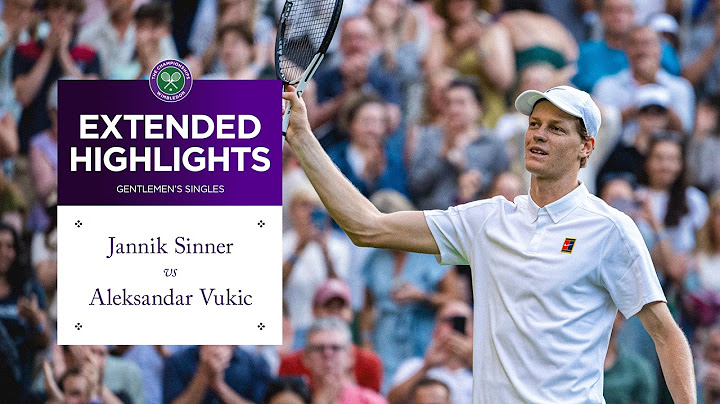 Sinner's just too good! | Jannik Sinner vs Aleksandar Vukic | Extended Highlights | Wimbledon 2025