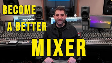 Mix Better By Mixing Quietly