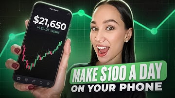 Made $100 a Day FROM MY PHONE – Strategy Test