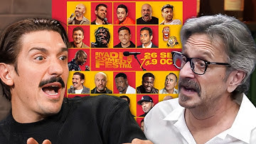 Andrew Schulz GOES IN on Marc Maron About Riyadh Comedy Festival