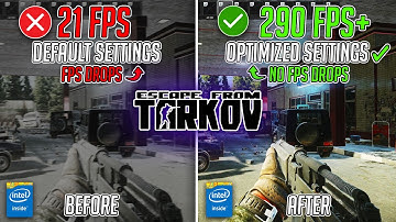 Escape from Tarkov - Best PC Settings to FIX FPS Drops, Lags & Stutter on ANY PC📈