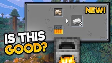 Minecraft 26.0 Has A New Furnace UI!