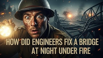 What German Gunners Said When Canadians Rebuilt a Bridge in the Dark Under Fire