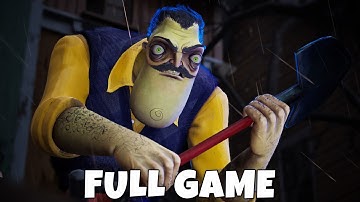 Hello Neighbor 3 - Prototype 3 | Full Game Walkthrough (All Endings)