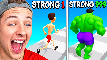I Became the STRONGEST MAN in Muscle Rush