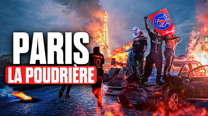 Les VOYOUS du PSG saccagent le beau PARIS - reportage