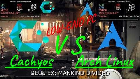 CachyOS vs Arch Linux: Gaming Performance & FPS Benchmark Test
