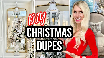 *CHRISTMAS DECOR DUPES* HIGH-END HOLIDAY LOOK For HUNDREDS LESS!