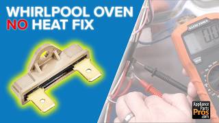 Thermal fuse Is Your Whirlpool Electric Range Not Heating? Test the Thermal Fuse