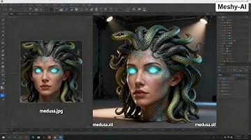 🪄Sadece Bir resimle  3D model oluştur! ⚙️ Üstelik ücretsiz. Meshy.ai