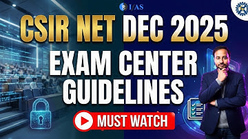 🔥 CSIR NET Dec 2025 Exam Admit Card Rules, Allowed Items & Important Instructions | NTA Official
