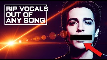 Remove Vocals From Songs Instantly